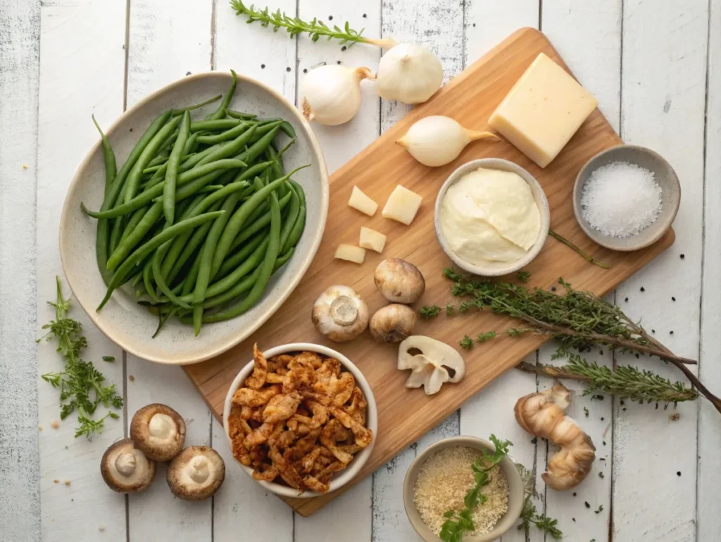 Ingredients green bean casserole recipe