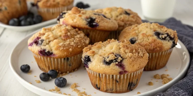 Blueberry Streusel Muffins Recipe