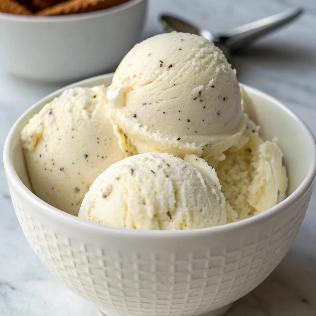classic vanilla bean ice cream