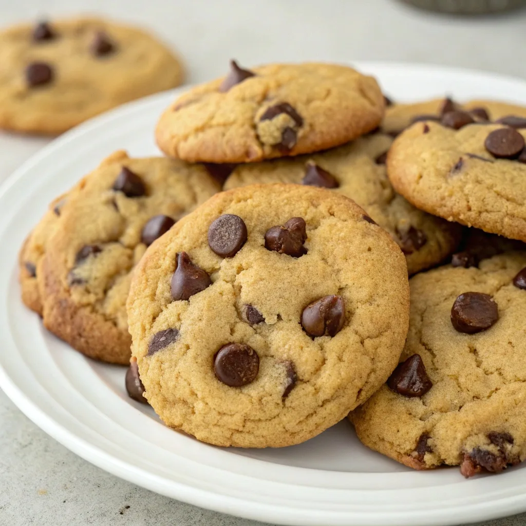 eggless chocolate chip cookies recipe