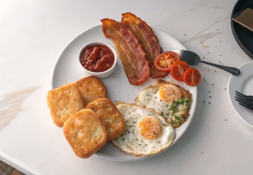 frozen hash browns in air fryer
