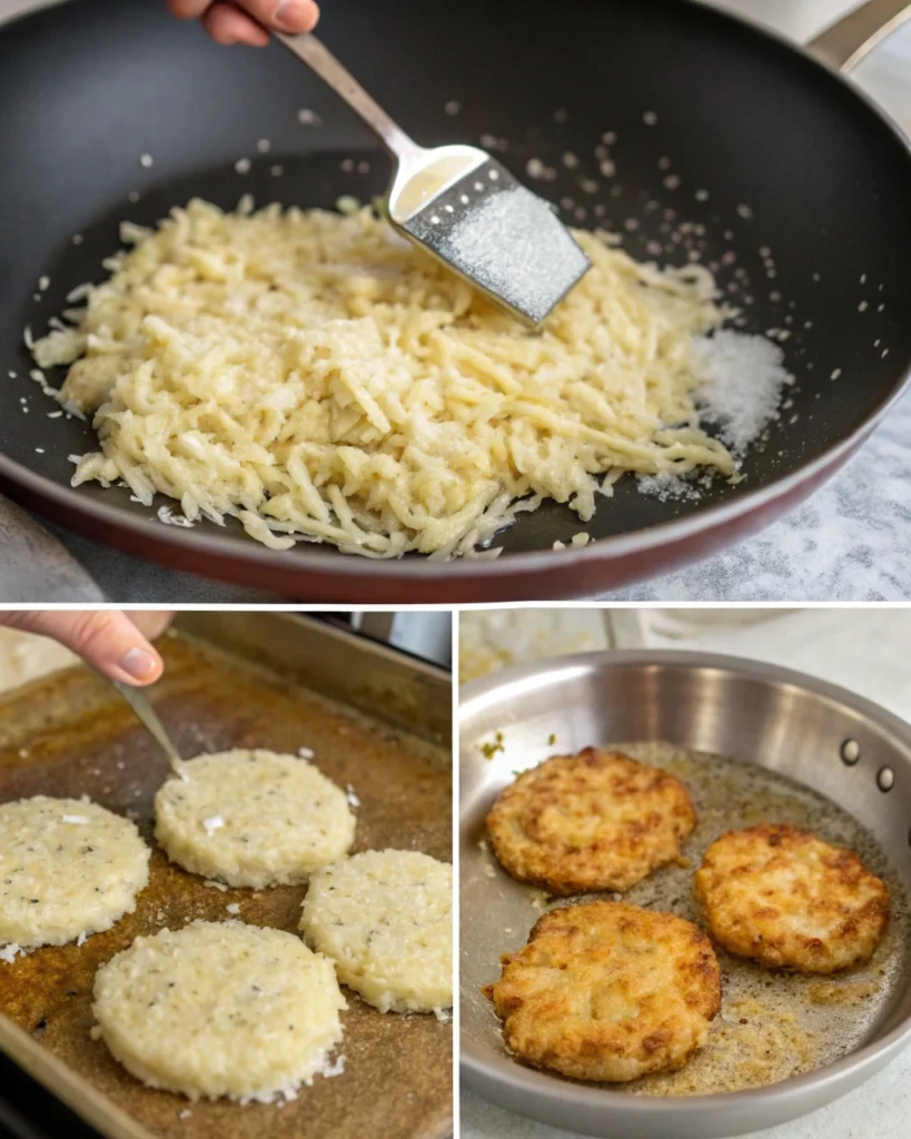hash brown patties instructions
