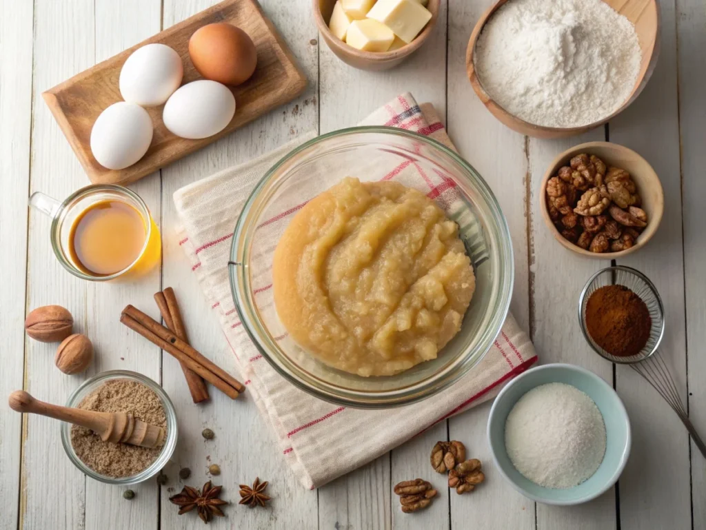 ingredients amish applesauce cake