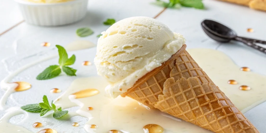 vanilla ice cream