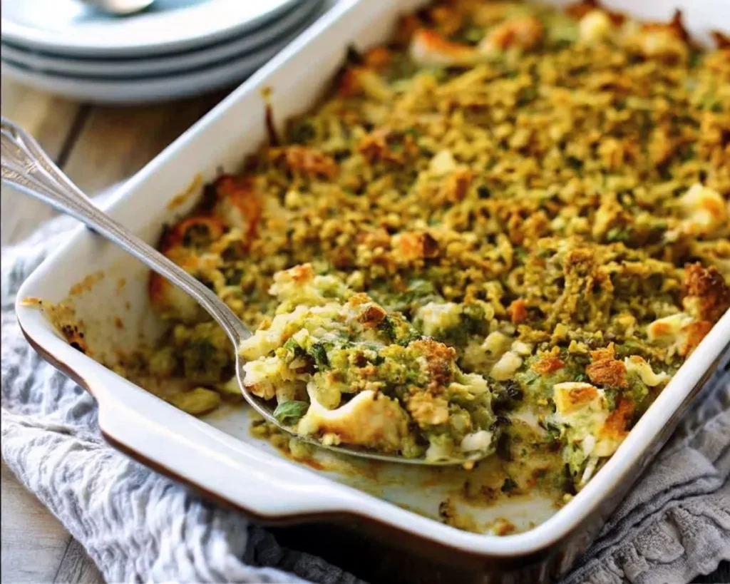 Chicken and Leek Gratin