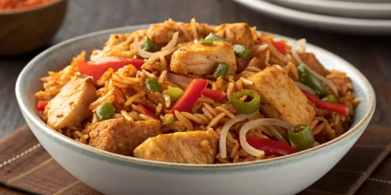 buffalo chicken fried rice