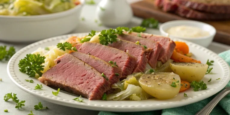 corned beef cabbage baked