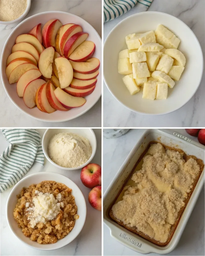 instructions apple cobbler