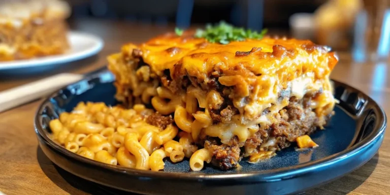 mac and cheese meatloaf casserole
