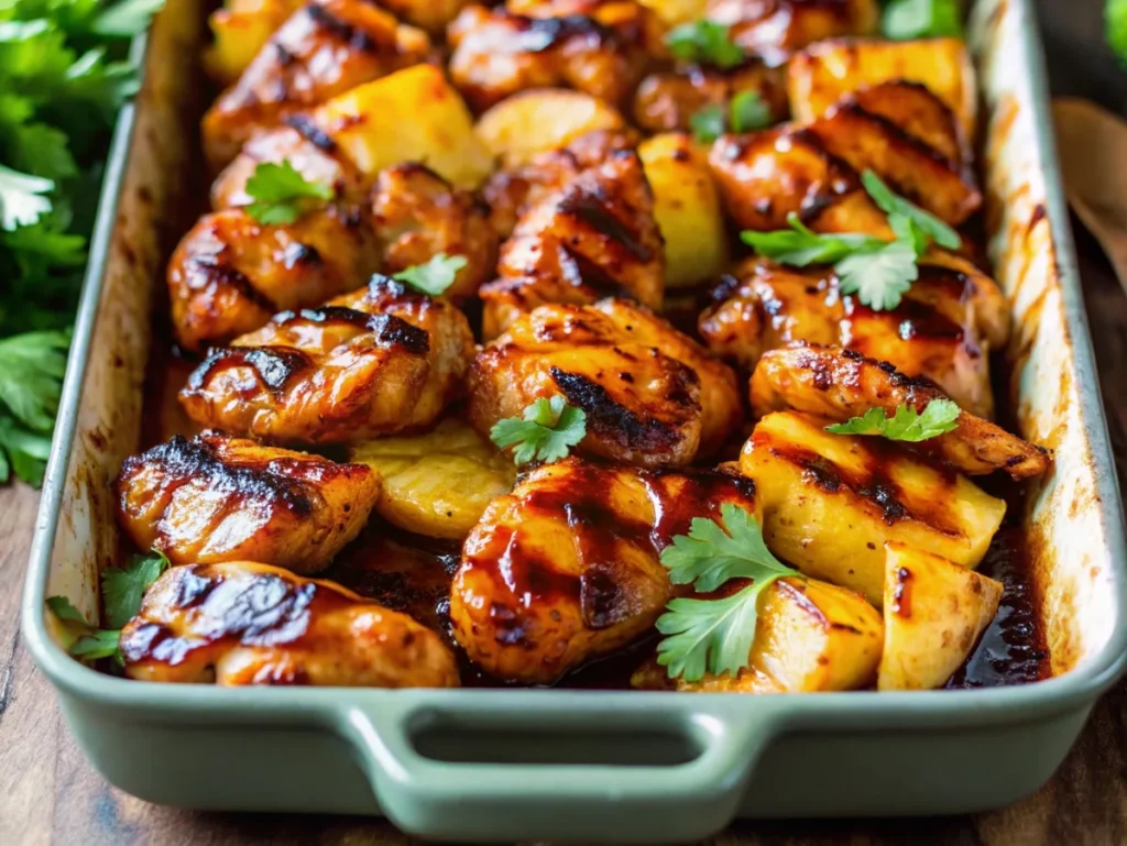 pineapple barbecue chicken recipe