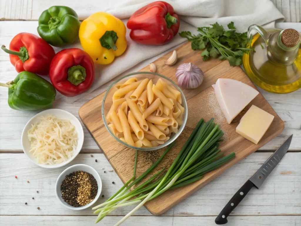rasta pasta ingredients