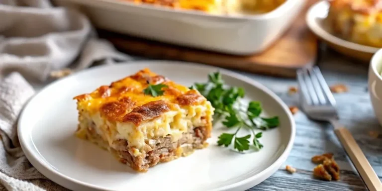 sausage egg and cheese casserole